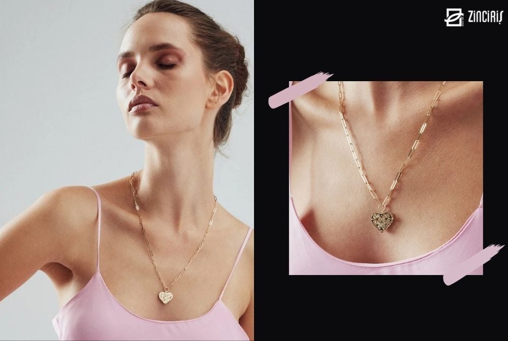 Taş Detaylı Uçlu Kolye Modelleri Nelerdir?