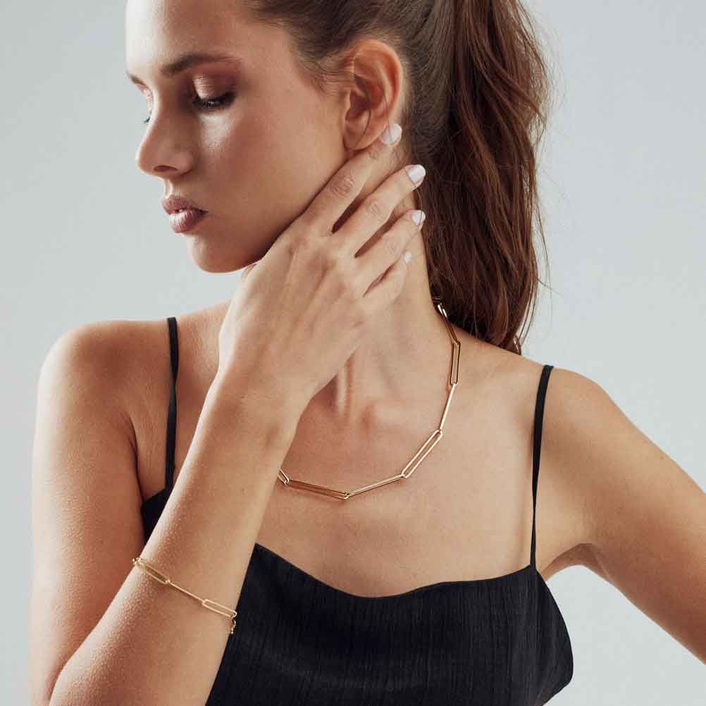 Uzun Ataş Zincir Kolye