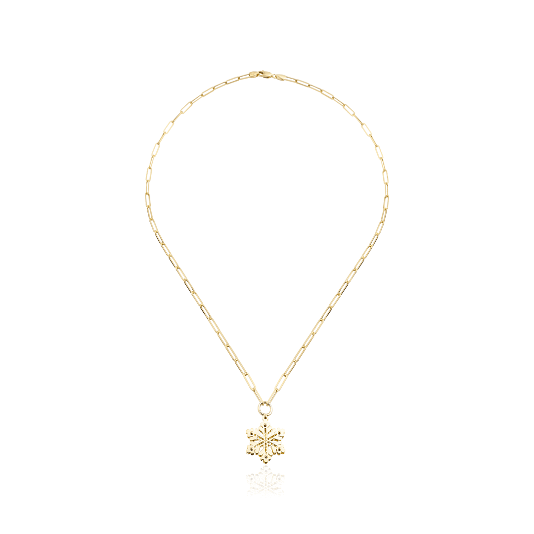 Kar Tanesi Kolye Ucu