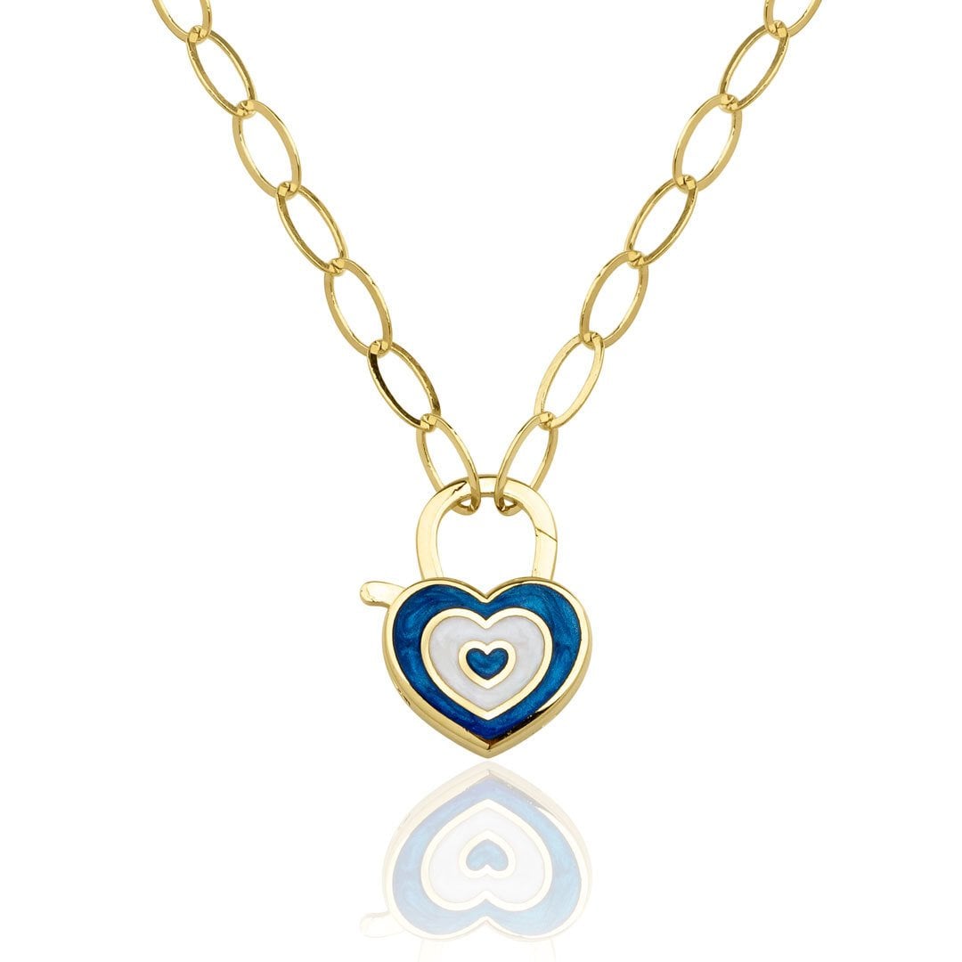 Kalp Nazar Kolye Ucu