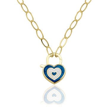 Kalp Nazar Kolye Ucu