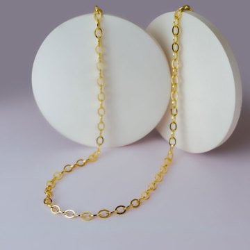 Badem Ataş Zincir Kolye