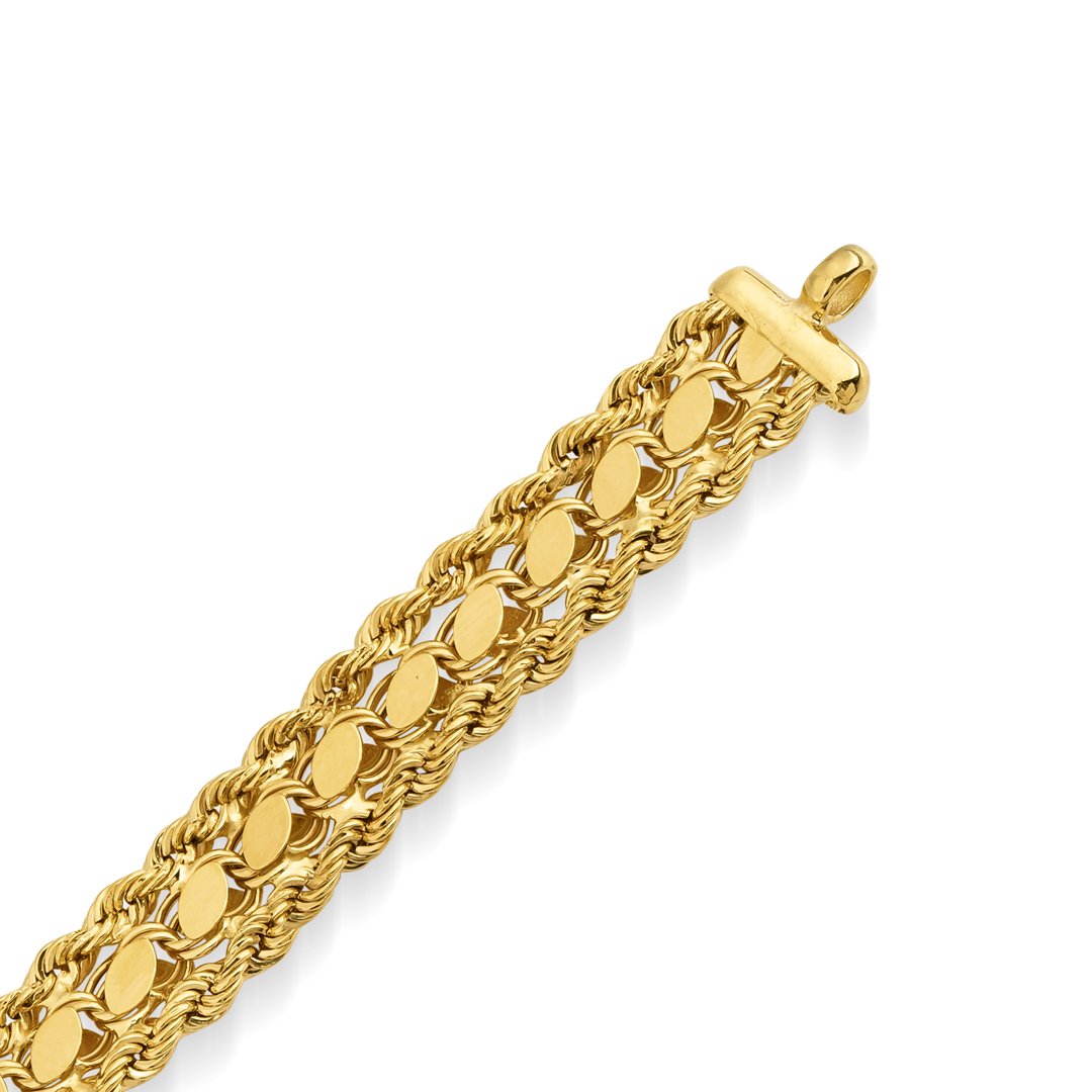 Pullu Halat Zincir Bileklik