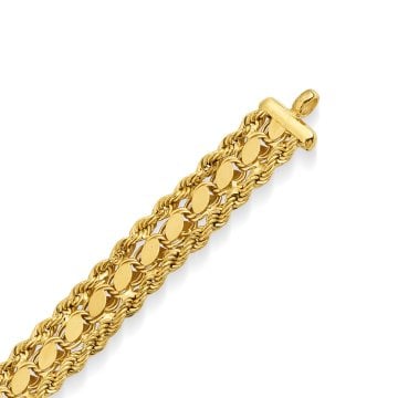 Pullu Halat Zincir Bileklik