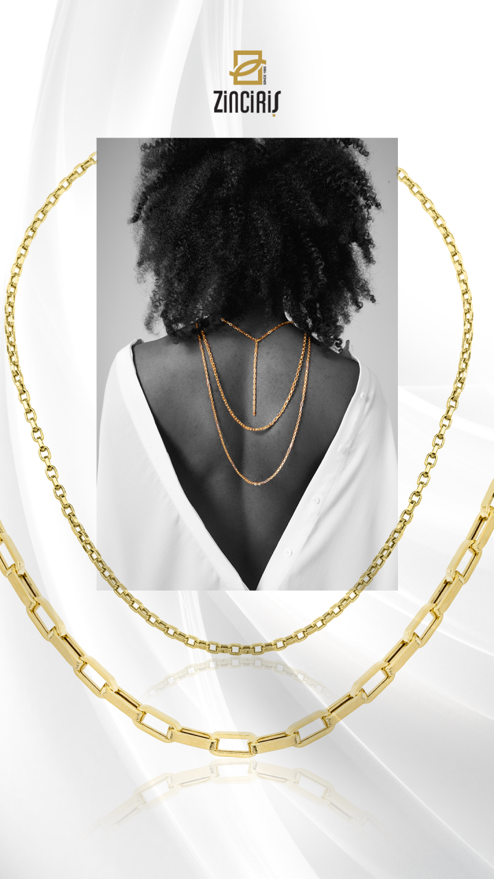 Kare Doç Zincir Kolye