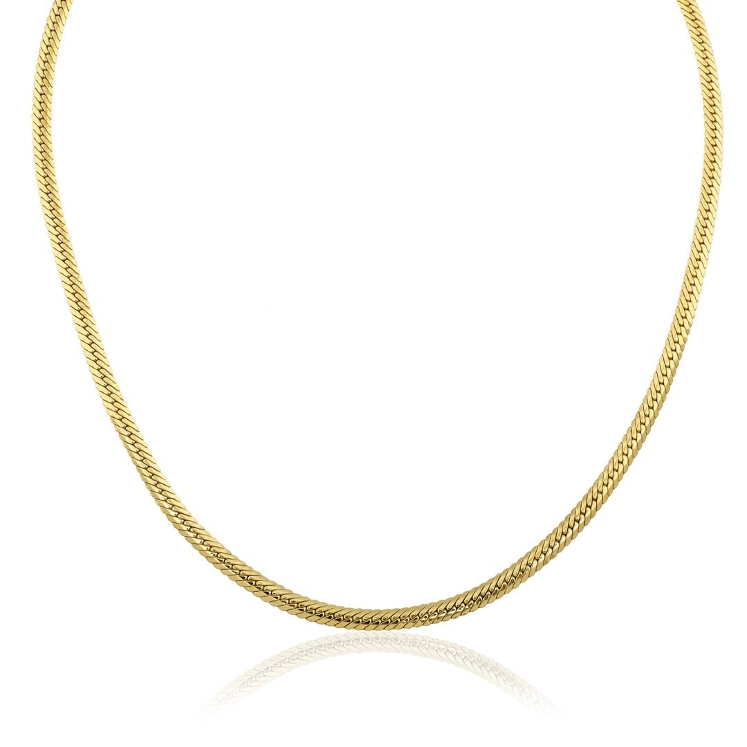 Balıksırtı Yassı Kolye