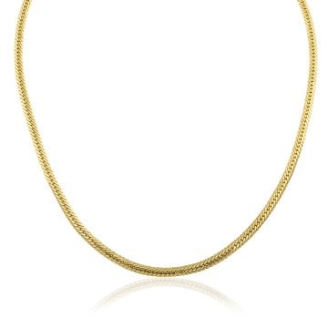 Balıksırtı Yassı Kolye