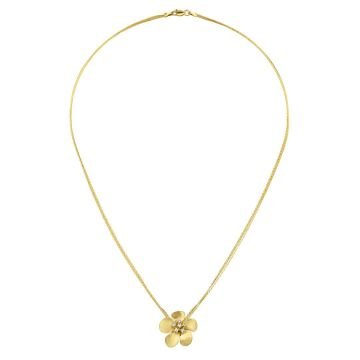 Golden-Blossom Kolye