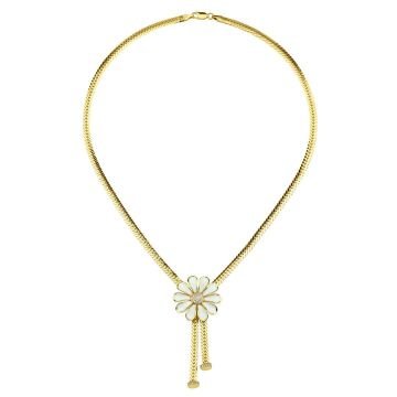 Golden-Blossom Kolye