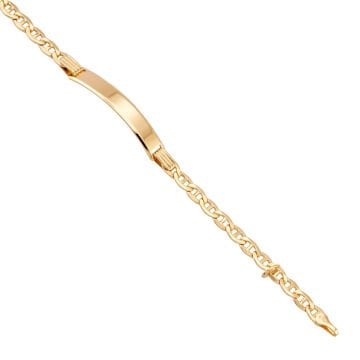 Çocuk Künyesi 4.50 mm Setinalı Figaro