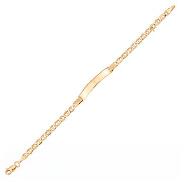 Çocuk Künyesi 5.50 mm Setinalı Figaro
