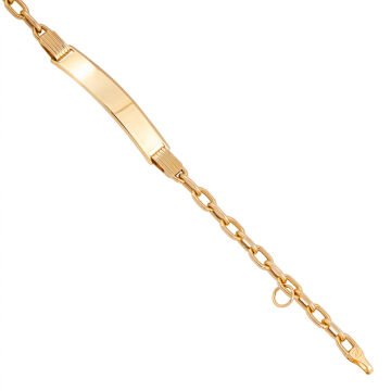 Çocuk Künyesi 5.50 mm Setinalı Figaro